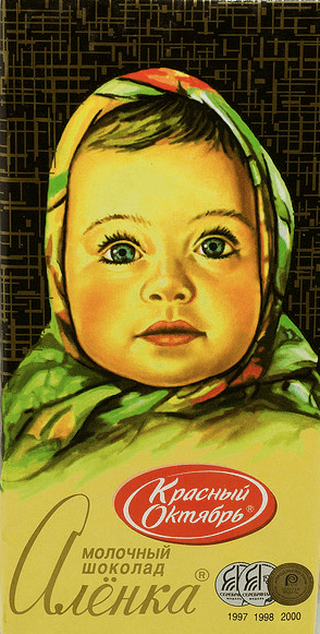 Envoltura chocolate Alenka