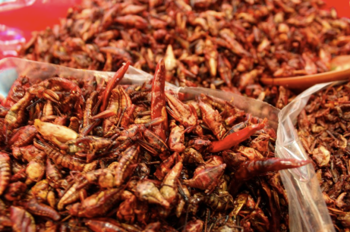 Chapulines! Over 3000 years of being an outstanding dish in the prehispanic cuisine, locals and foreigners always love trying Grasshoppers in the local markets of Oaxaca.