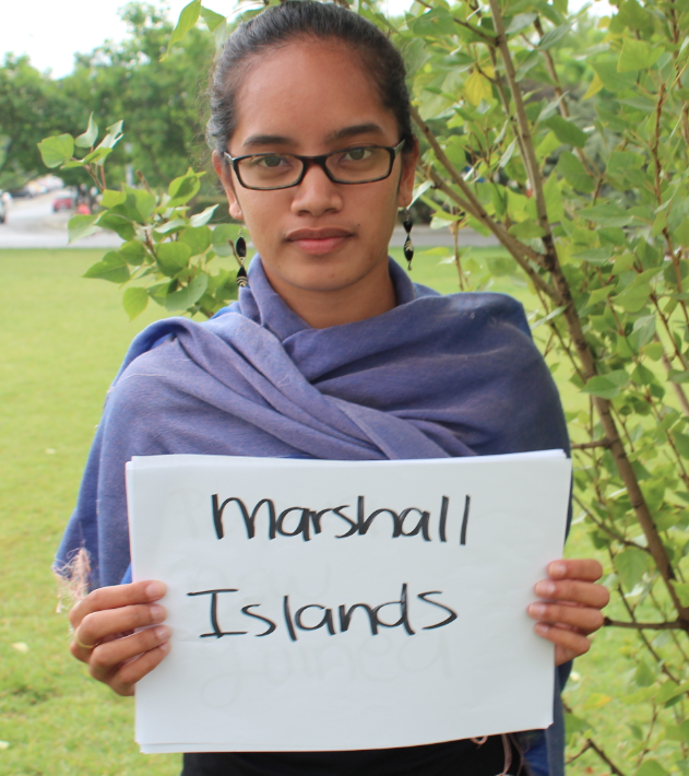 Milán, a young professional from the Marshall Islands. Picture: Andrea Arzaba